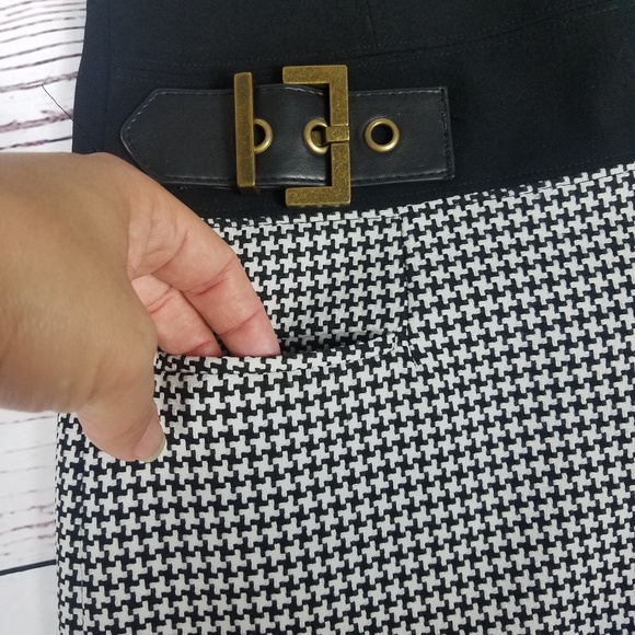 LAUNDRY BY SHELLI DRESS Black and white SIZE 2 - Picture 3 of 8